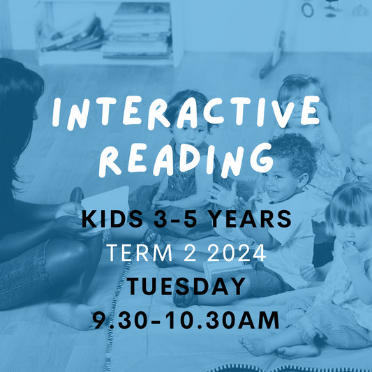 Interactive Reading Program for Kids 3-5yrs - Term 2 2024