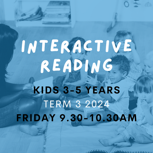 Interactive Reading Program for Kids 3-5yrs - Term 3 2024