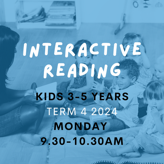 Interactive Reading Program for Kids 3-5yrs - Term 4 2024