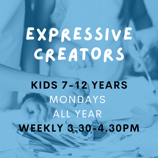 Expressive Creators Program for Kids 7-12yrs - Year Round