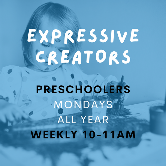 Expressive Creators Program for Preschoolers - Year Round