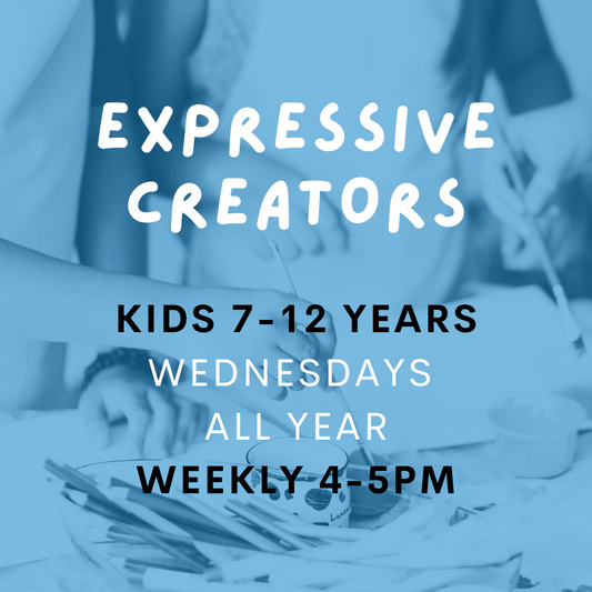 Expressive Creators Program for Kids 7-12yrs (Wed)- Year Round